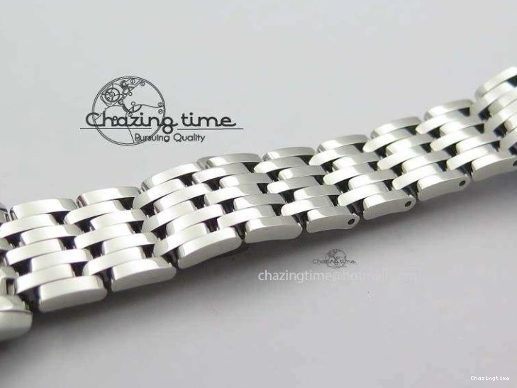 0505 Colorful De Ville 27mm Ladies MK 1:1 Best Edition White MOP Dial On SS Bracelet Ronda Quartz 8191